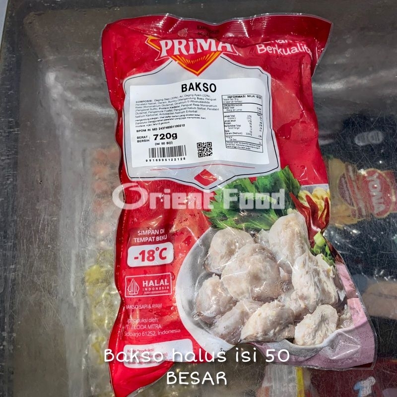 

Prima Bakso Sapi Besar 50bj [GROSIR]