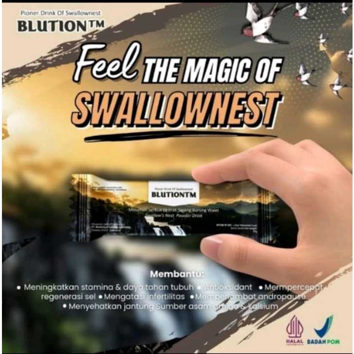 

BLUTION TM MINUMAN EKSTRAK SARANG BURUNG WALET