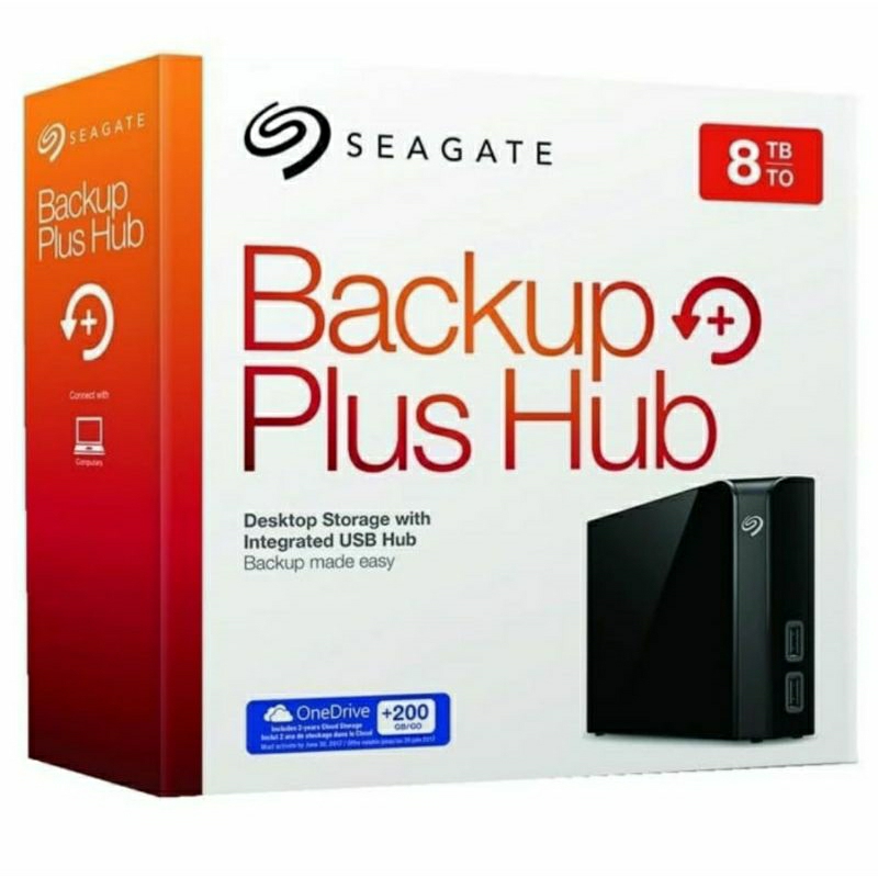 SEAGATE Backup Plus Hub Desktop 8 TB