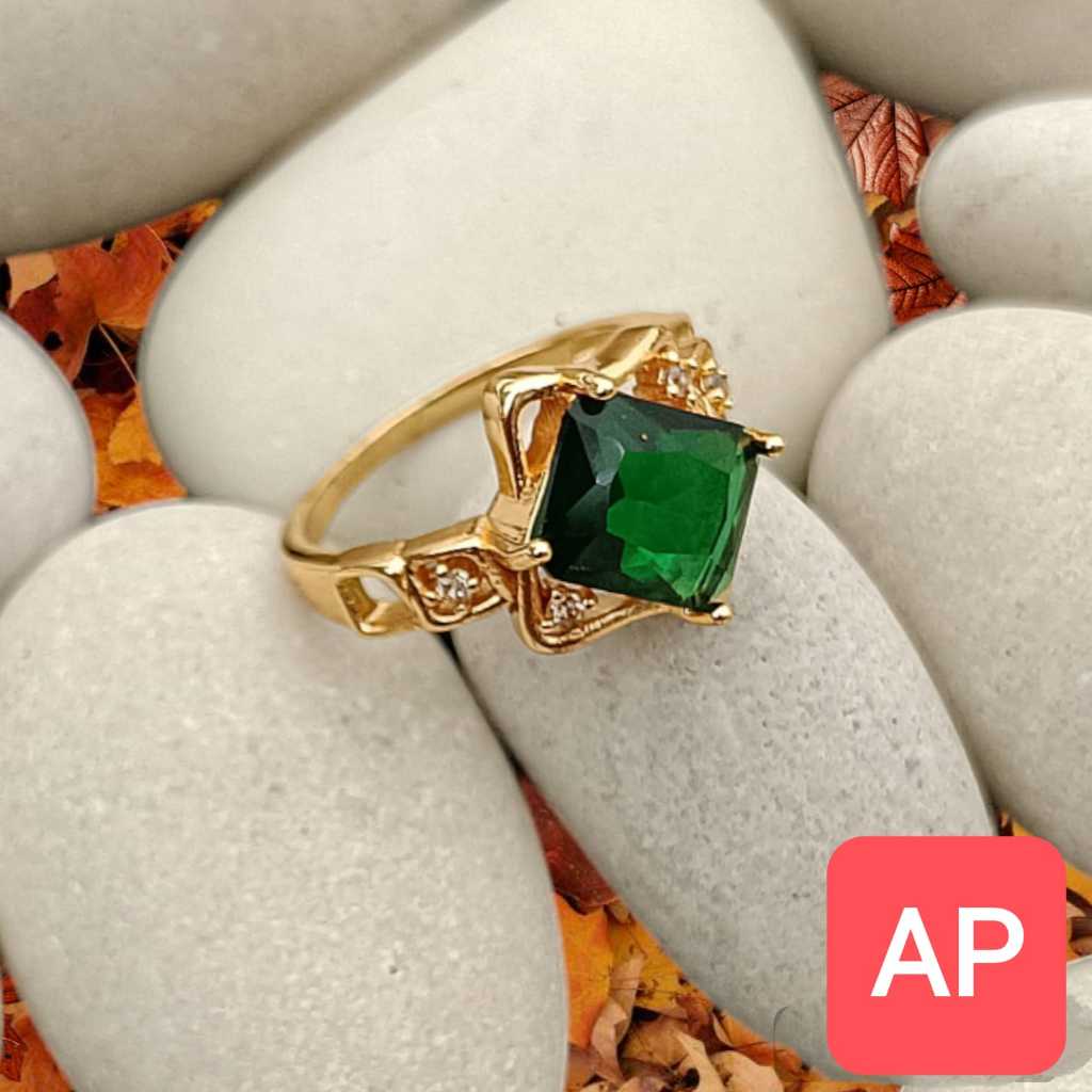 CINCIN MODEL BATU PERMATA WANITA TERLARIS TERMURAH
