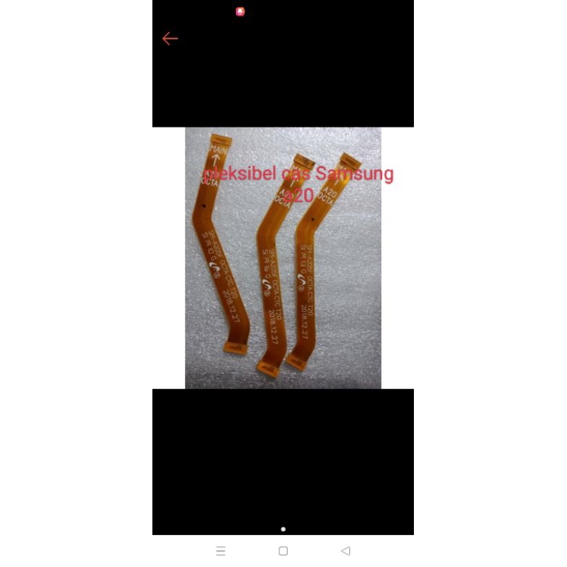 pleksibel cas Samsung a20