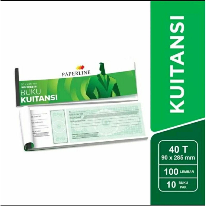 

Buku Kwitansi Paperline 40T Tanggung
