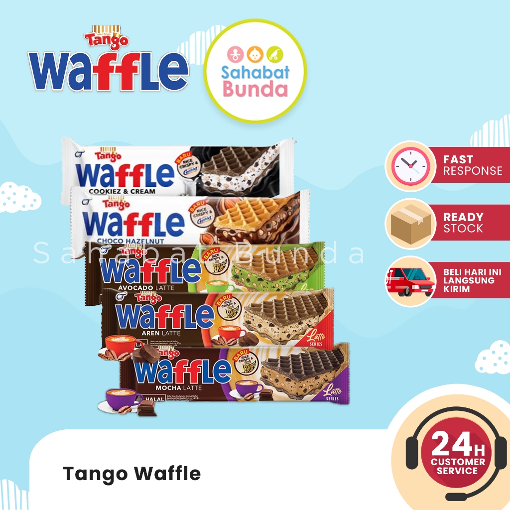 

TANGO Waffle 25GR Mocca Latte Avocado Latte Aren Latte 3pcs