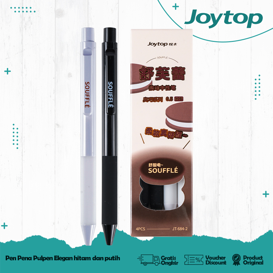 

JOYTOP 4PCS Pen Gel Set / Pulpen Gel Mekanik 0.5mm