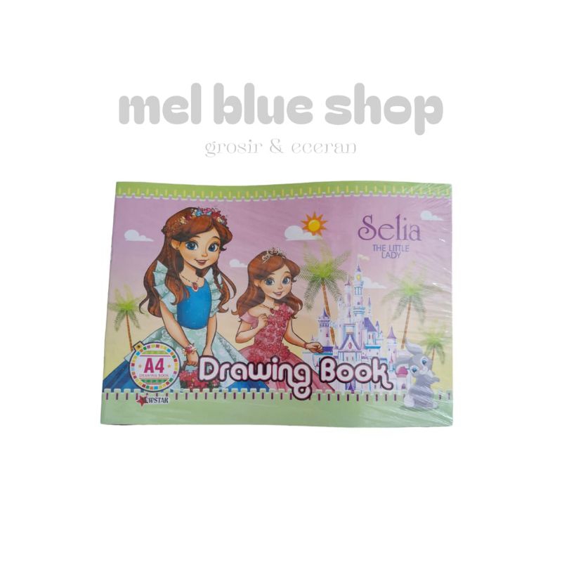 

buku gambar tanpa merek / sidu ukuran A4