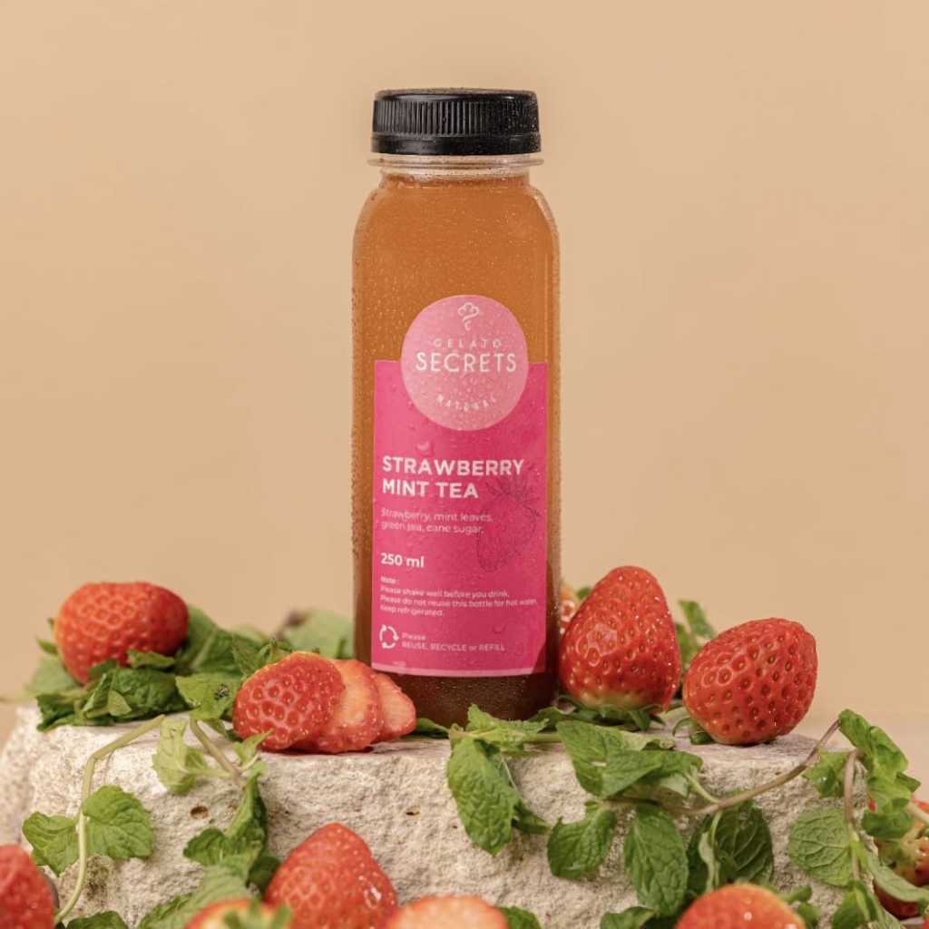 

ICED TEA : Strawberry Mint Tea 250ML