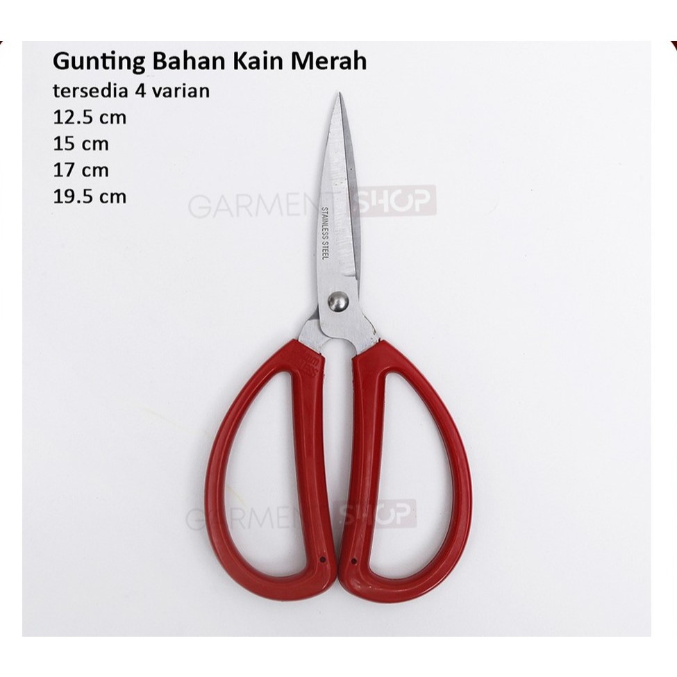 

Gunting Potong Bahan Kain Tailor Scissors Gunting Kodok 15 cm