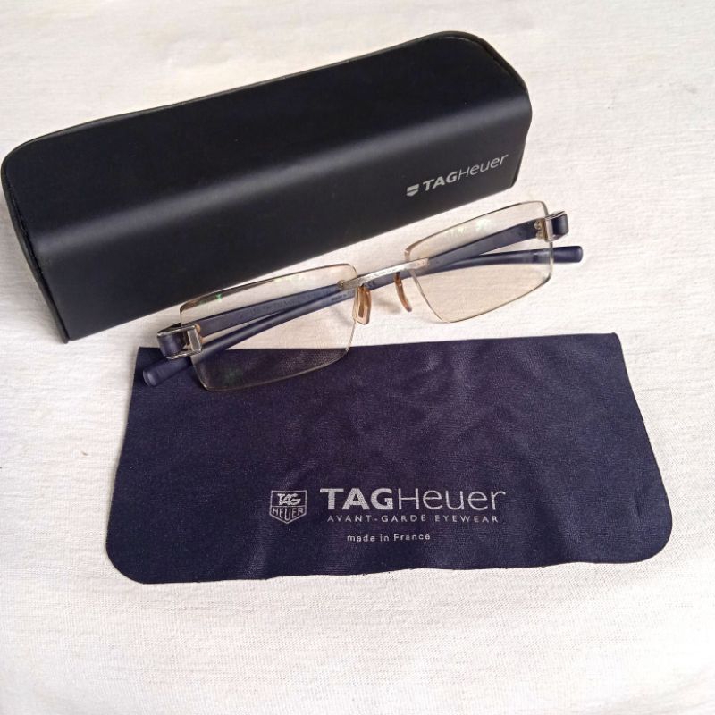 kacamata second branded preloved Tag Heuer original