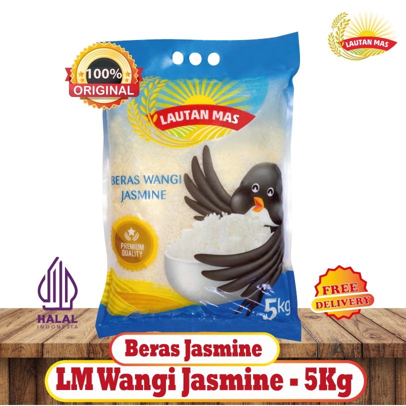 

Lautan Mas Beras Wangi Jasmine 5KG - BALI