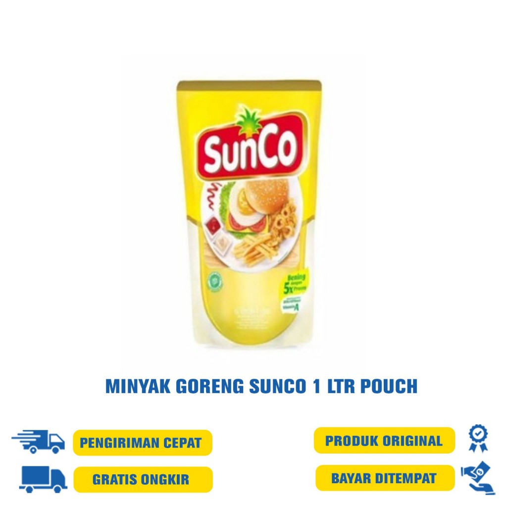

HG Sunco Minyak Goreng Pouch 1Lt/2Lt Botol 1Lt/2lt