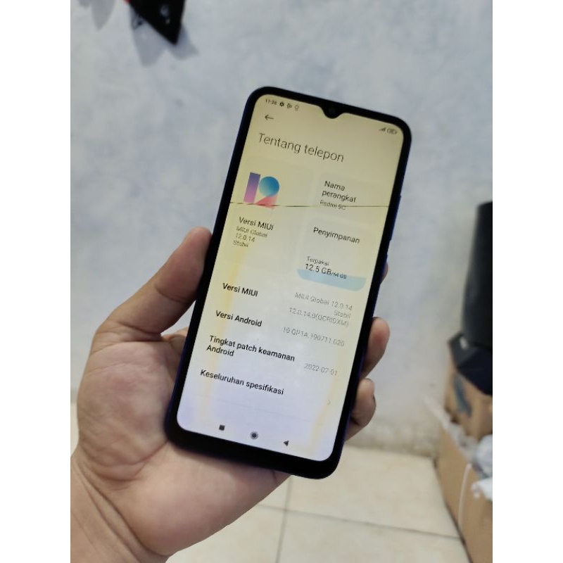 hp second layak pake redmi 9c ram 4/64