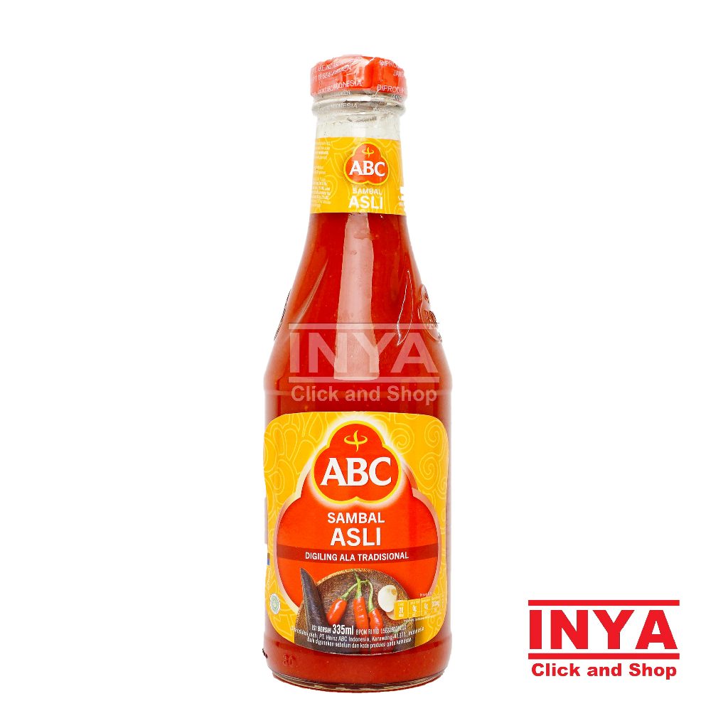 

ABC Saos Sambal Asli Botol 335ml - Chili Sauce