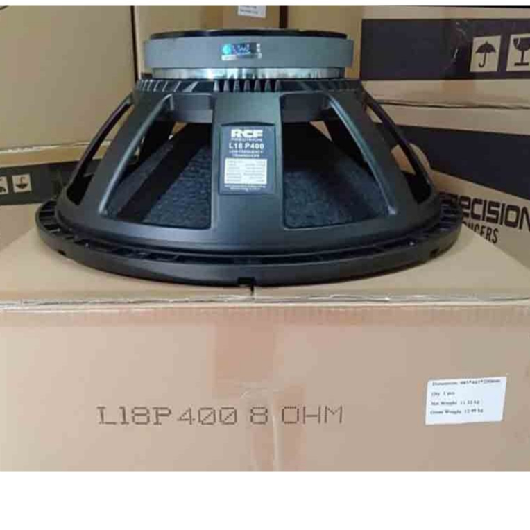 Speaker WOOFER RCF L18P400 / L 18P400 / L 18 P400 18inch