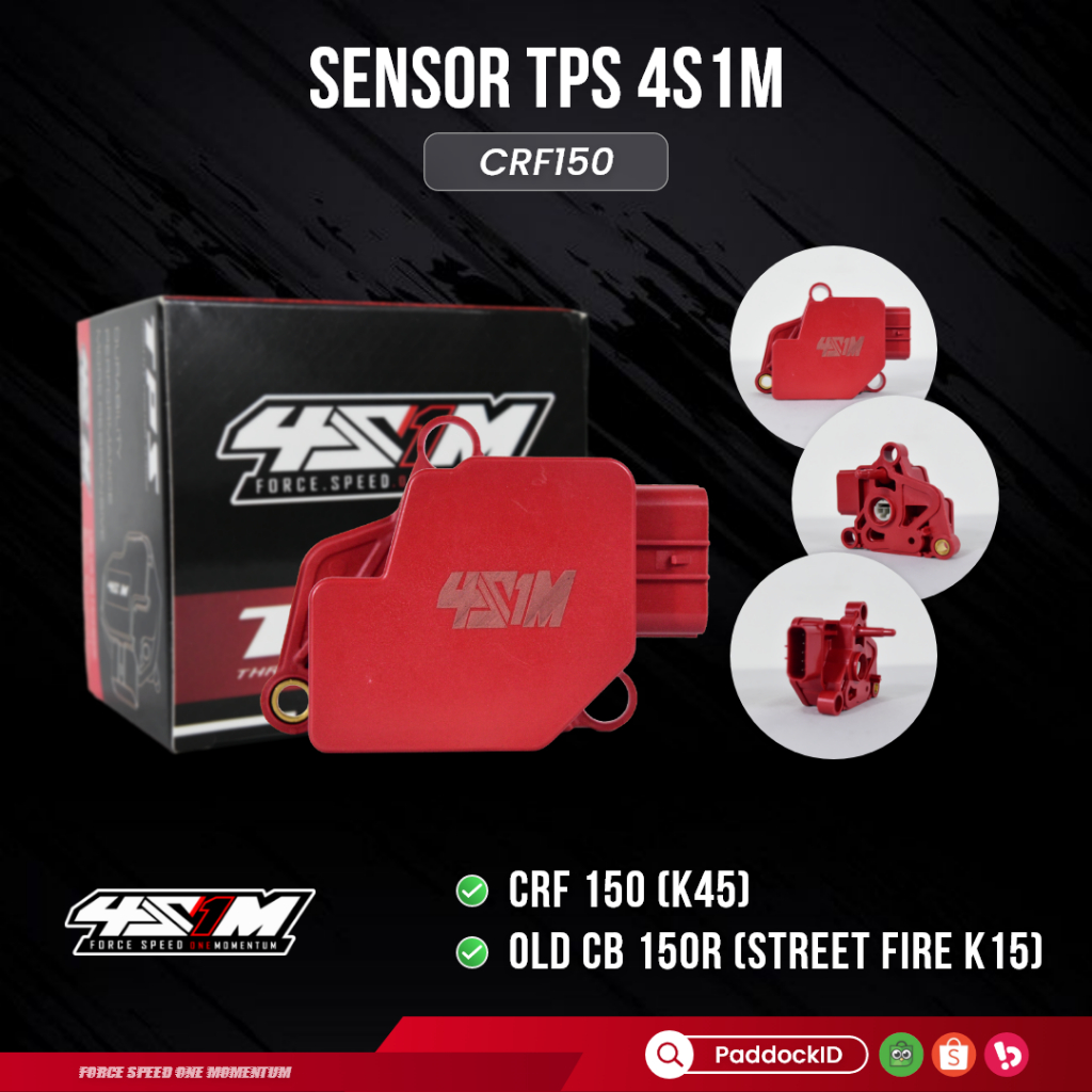 TPS CRF150, CB150R 4S1M - HONDA CB 150R CB 150 R CB150R OLD STREET FIRE K15 CRF 150 K45 CRF150