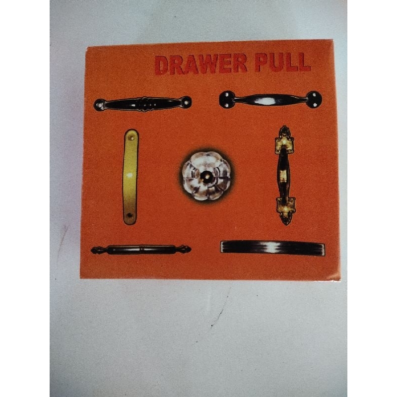 (24pcs) Tarikan laci lintah putih tarikan lemari