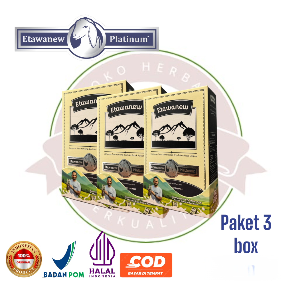 

Susu Etawanew Platinum Paket 3 Box