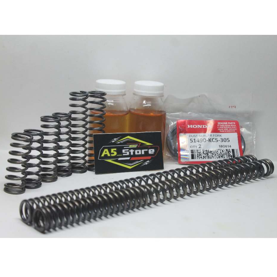 PER PENURUN SHOCK DEPAN PER DOWNSIZE 1SET PNP AEROX LEXI BEAT VARIO NMAX PCX ADV MIO PNP