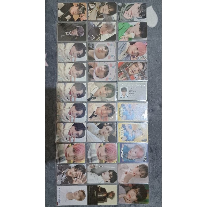 pc jeno nct home trading card sanrio B ver jeno holo beatbox jeno selimut glitch jeno ar hot sauce j