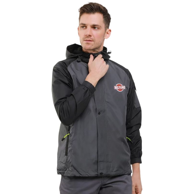 BULFARO Jacket Reglan Reg Biker Parasut / Jaket Outdoor Reglan / Jaket Taslan / Jaket Parasut Windbr