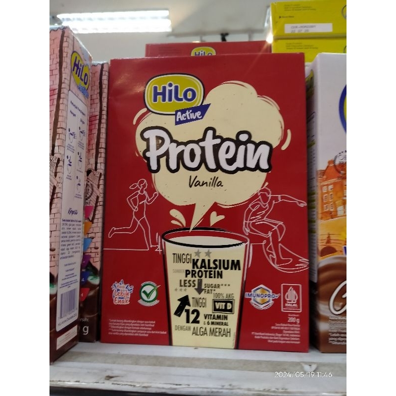 

HILO Active Protein 200gr Coklat - Vanila