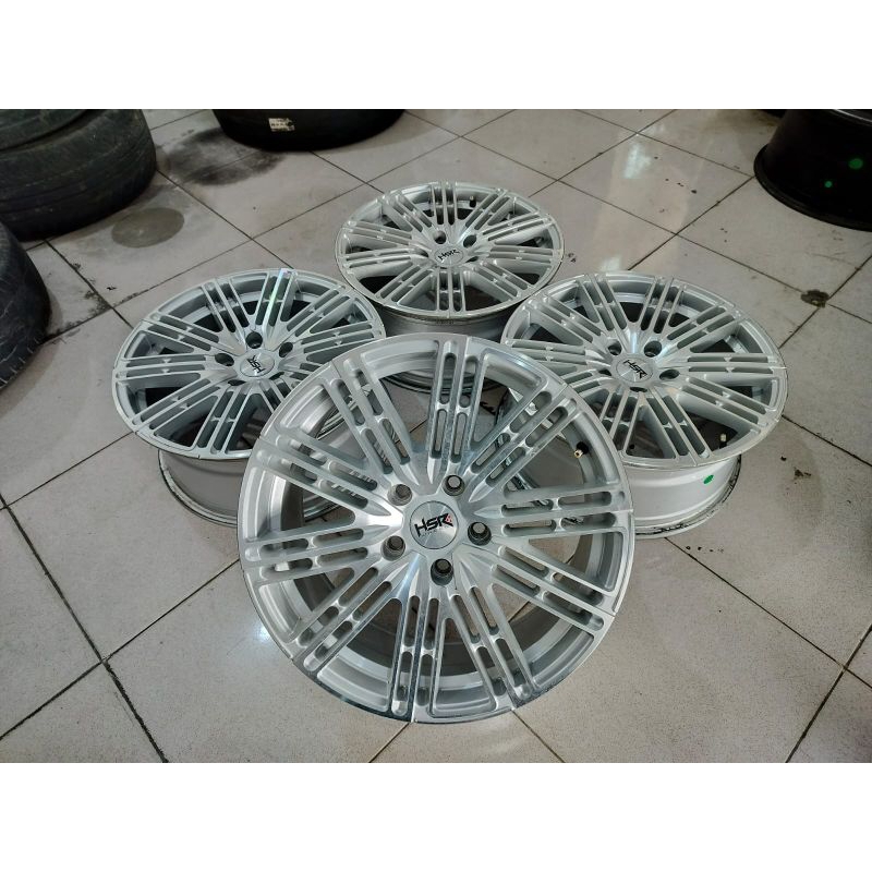 Velg Mobil Bekas Hsr Tomok Ring 17 pcd 5x114.3 Buat Ertiga X-pander Inova Hrv