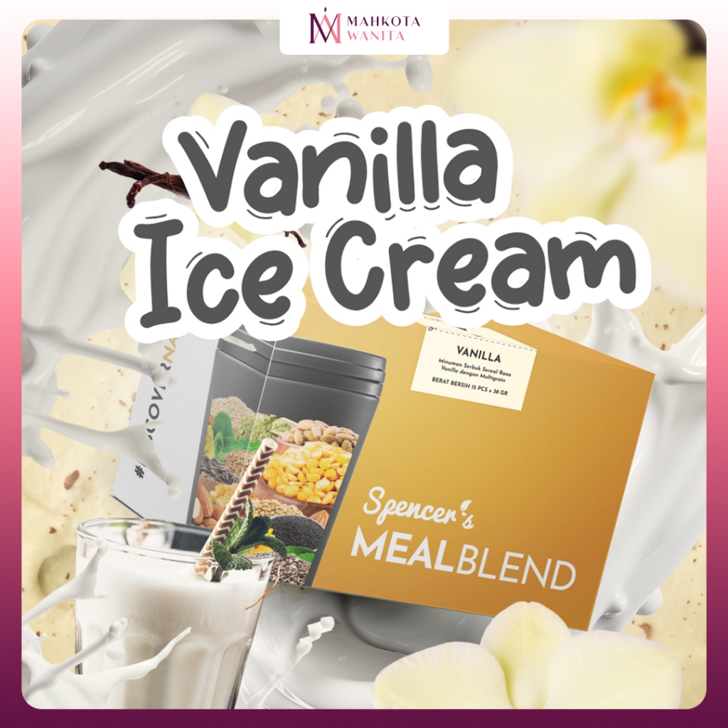 

Spencer's MEALBLEND VANILLA ICE CREAM / Spencers MEALBLEND / Meal Replacement Low Sugar