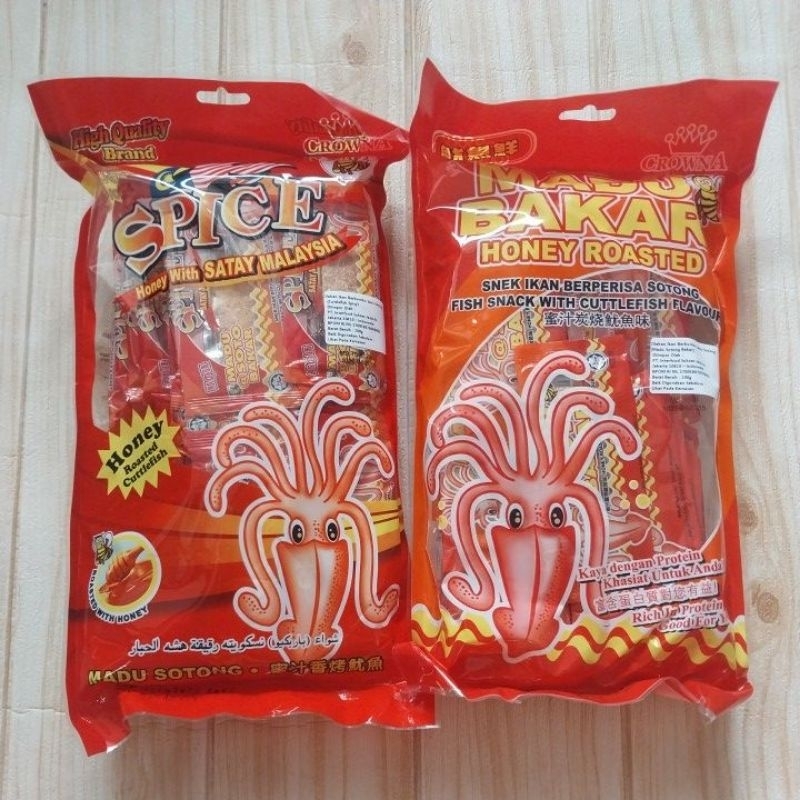 

Crowna Original / Crowna Spice Honey Roasted Cuttlefish