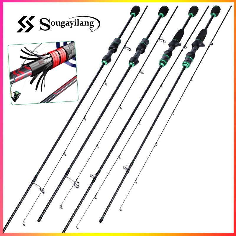 Sougayiang Joran Pancing 1.68M /1.8M UL joran panciong solid tip Micro-jigging Rod joran ultralight 