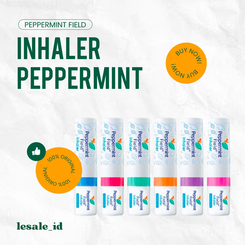 PEPPERMINT FIELD INHALER AROMATICS / INHALER AROMATIK - Aroma Peppermint - For Relief Of Nasal Conge