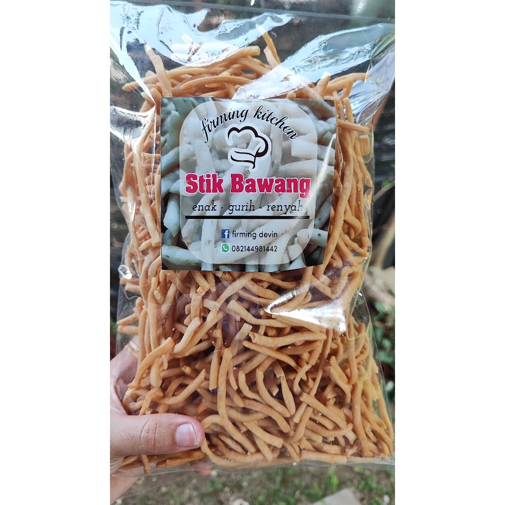 

Stik bawang gurih & renyah kemasan 500 gr