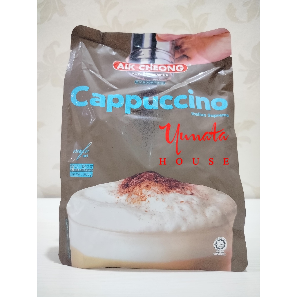 

Aik Cheong Malaysia Cafe Art Cappuccino + Choco Granule [25g x 12s + 0.5g x 12s]