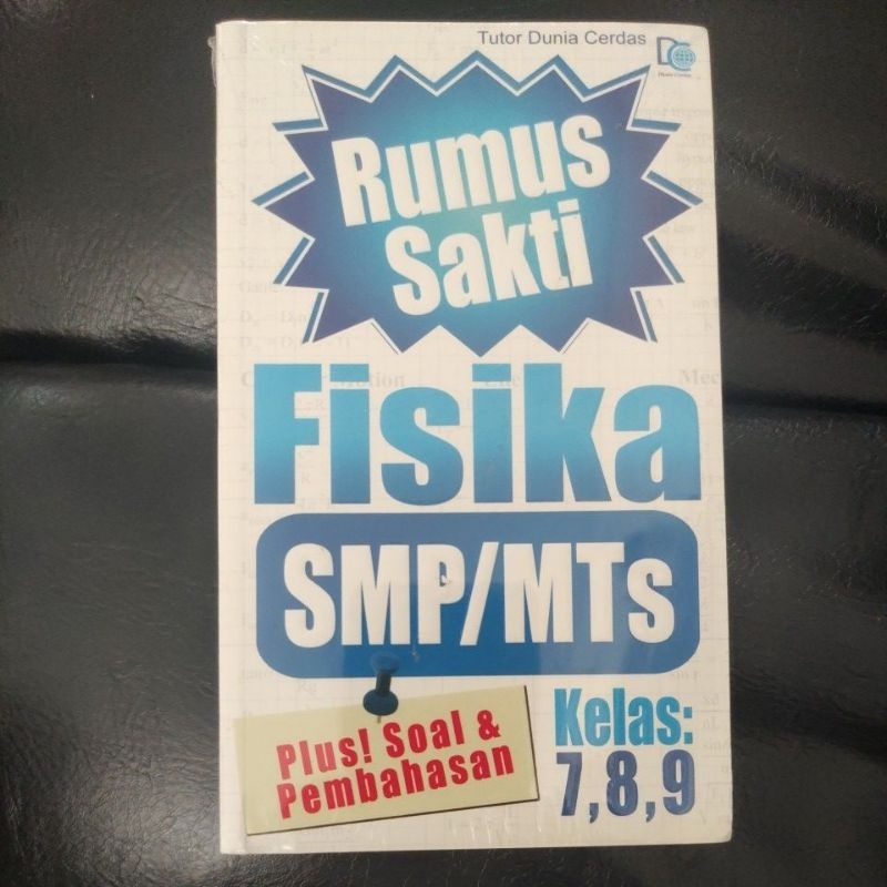 Buku Fisika Rumus Sakti Fisika SMP MTs kelas 7 8 9