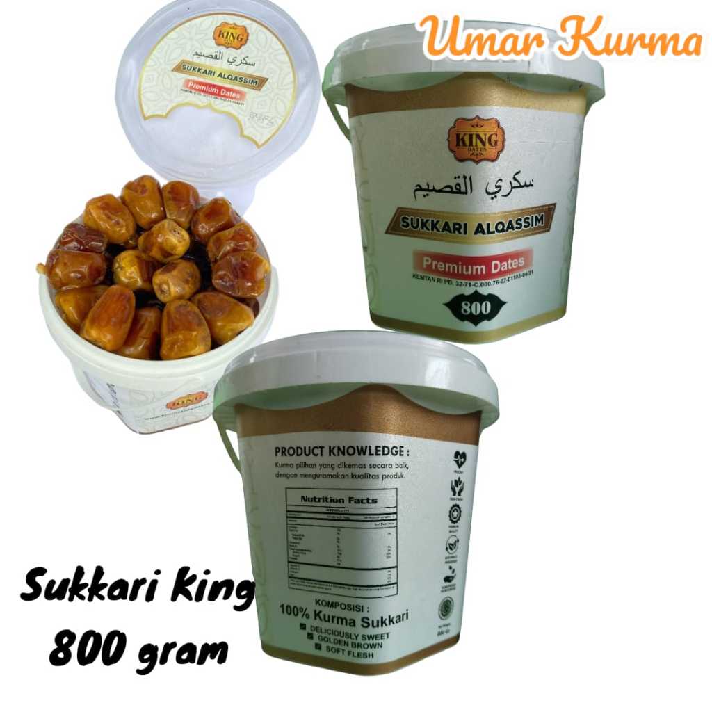 

Sukkari King Ember Berat 800 gram