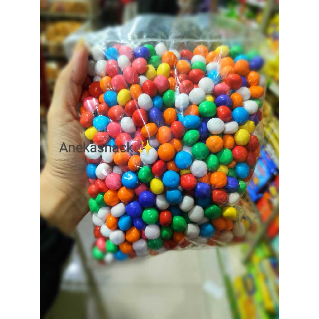 

BOLA-BOLA BISKUIT PELANGI | BOLA COKLAT SUSU 1KILO