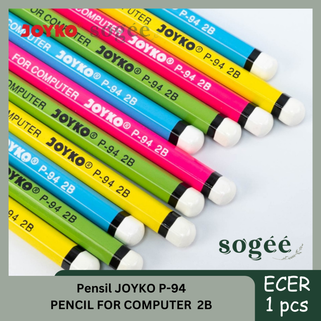 

Sogee ☘️ Pensil Joyko 2B P94 Satuan/Ecer/Pack Murah