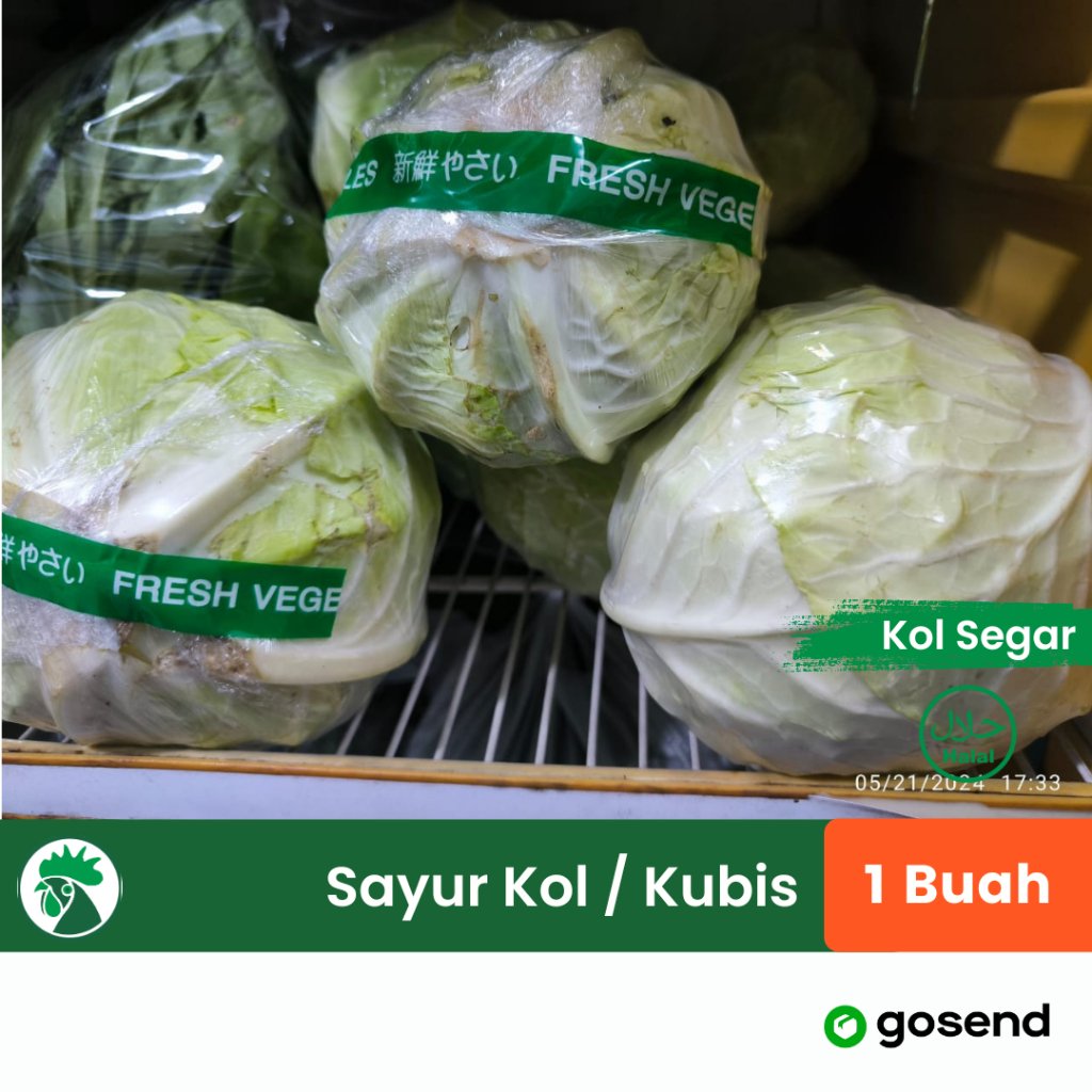 

Sayur Kol Kubis Brastagi Fresh