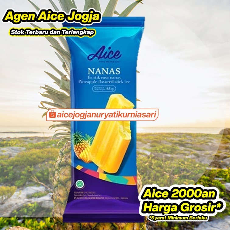 Es Krim Aice Nanas isi 50 / Ice Cream Aice Nanas 1dus 2000an