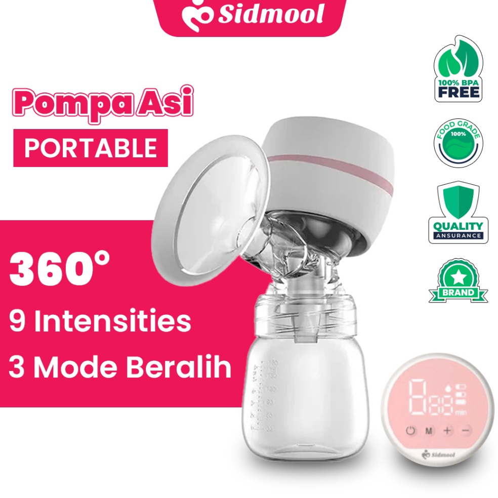 ART U97S SIDMOOL Pompa ASI Elektrik Portable Painles Single Breast Pump
