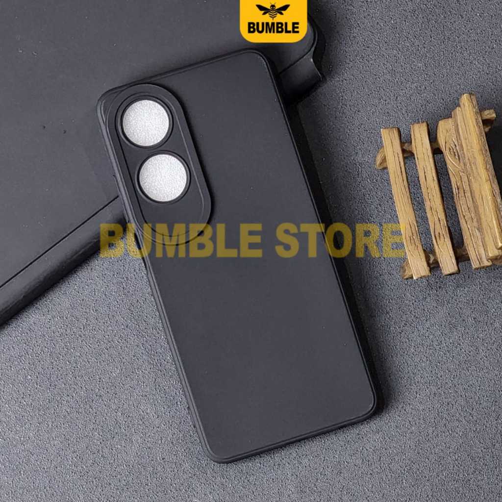 Oppo A60 Softcase Pro Camera Warna Macaron Black Case Oppo A60