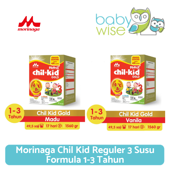 Morinaga Chil Kid Reguler 3 Susu Formula 1-3 Tahun