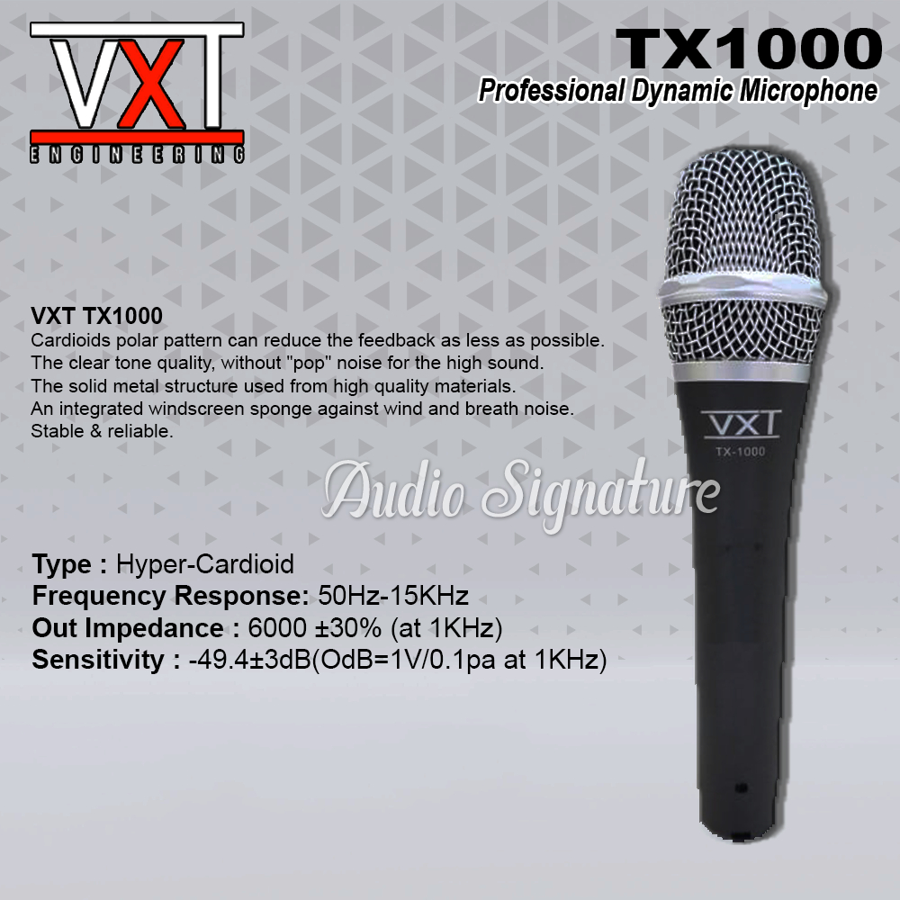 Mic Kabel VXT TX1000 | TX 1000 Original