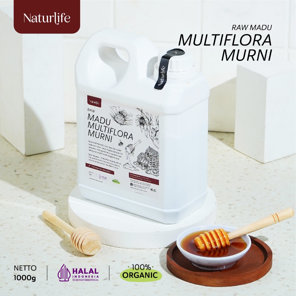 

NO_MORE MADU MULTIFLORA SUPER ASLI 1000GRAM NATURLIFE ORIGINAL ALAMI TANPA CAMPURAN APAPUN RAW HONEY