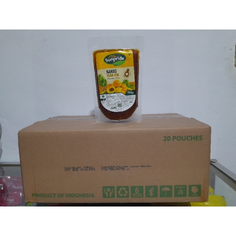 

Sunpride Nastar / Isian Jam / Pineapple Filling 1 Dus