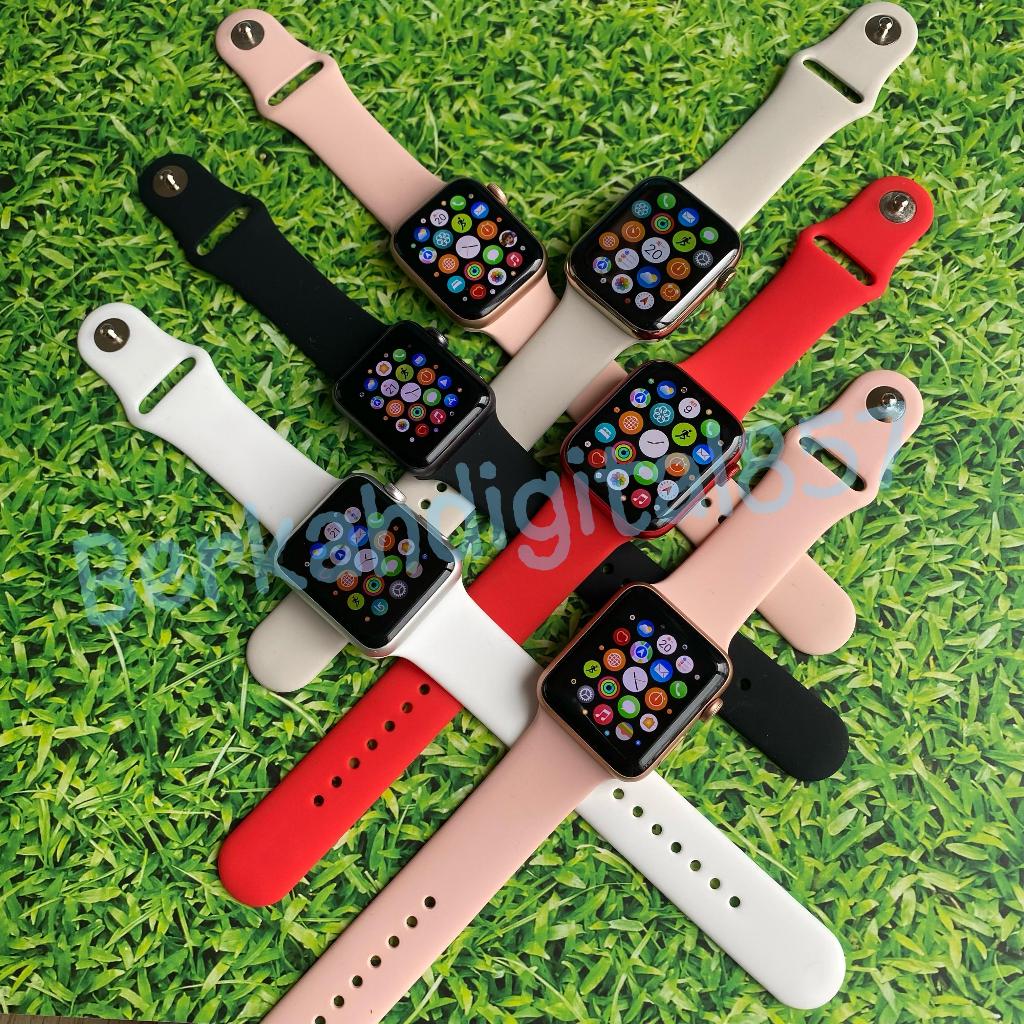 Apple Watch Seri 1,2,3,4,5,SE,6 38,42,40,44MM Second Original 100% Fullset Garansi EX internasional