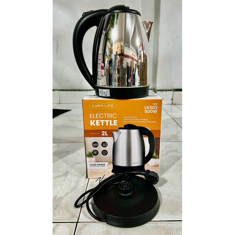 Ceret Listrik / Kettle Listrik / Electric Kettle LUNA~LIFE