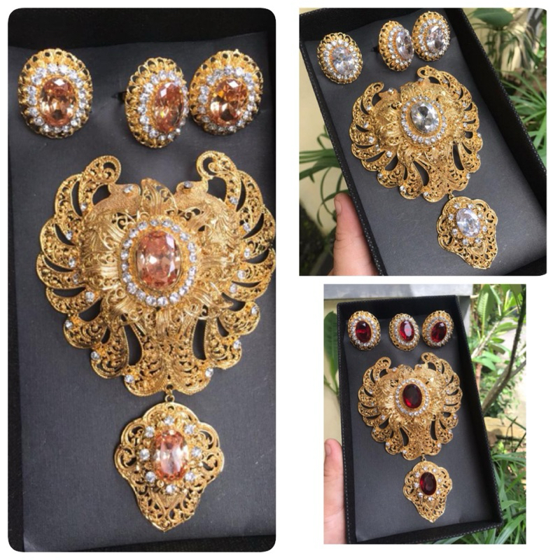 Bros Set Alpaka Bali Paksi Sircon/ Bros Angsa/ Bros Wanita