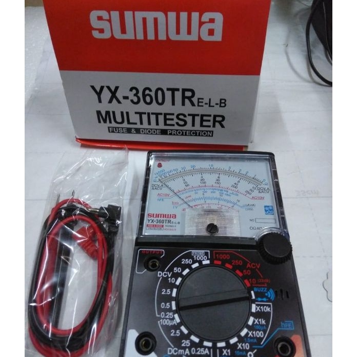 1111 MULTITESTER SAMWA AVOMETER MULTI TESTER ANALOG SUMWA