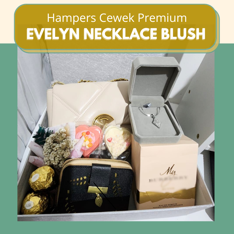 

Hampers Ulang Tahun Cewek Kado Wisuda wanita Gift Box cewek ultah EVELYN premium Anniv Buket Kalung