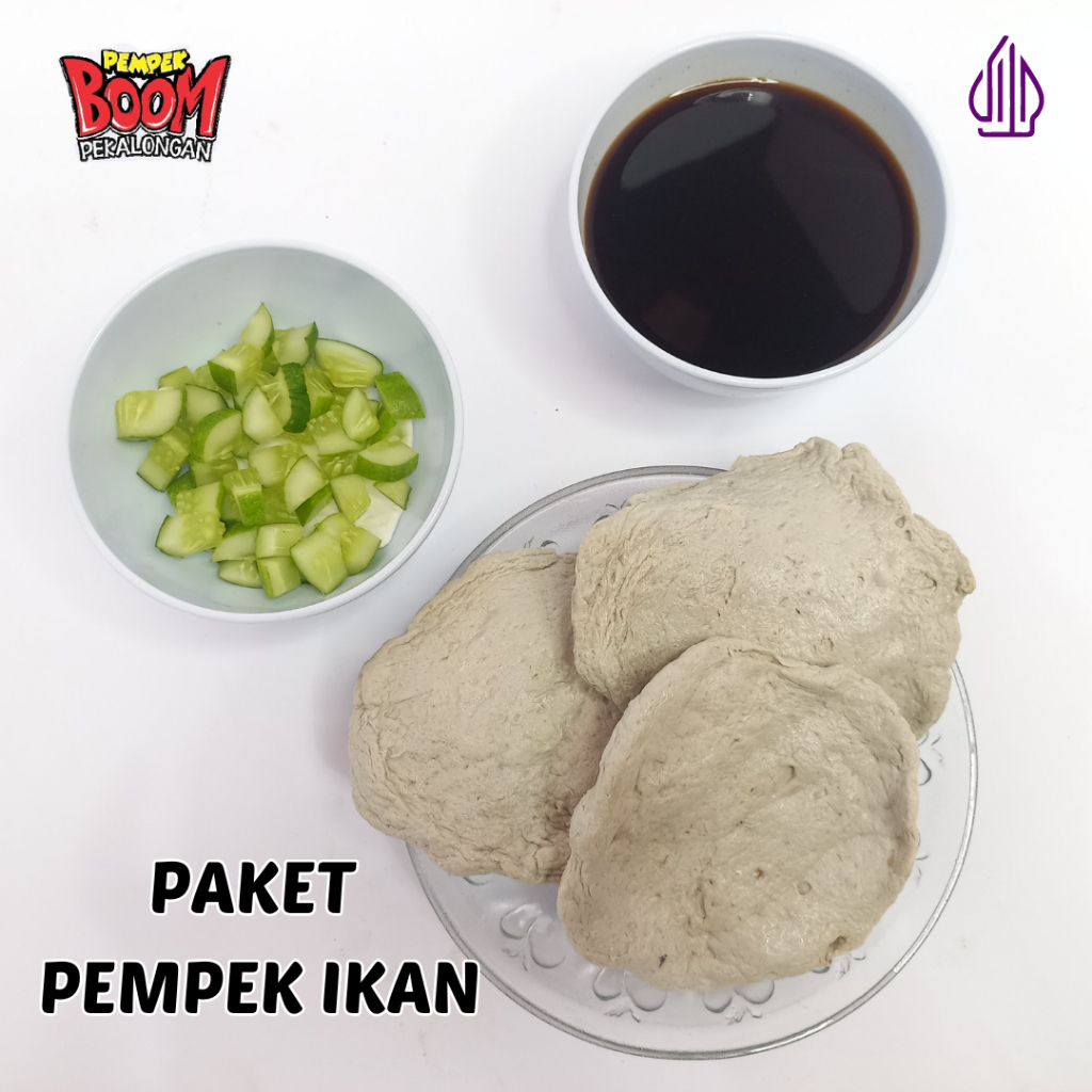 

Pempek Kulit Rasa Ikan Ukuran Medium isi 30 Pcs