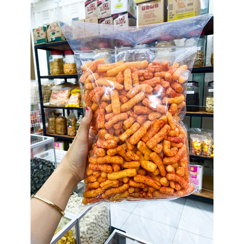 

KRUPUK IKAN STIK BALADO 250g